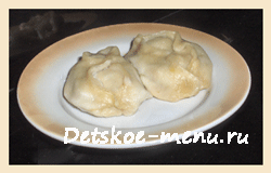 Манты с мясом и тыквой